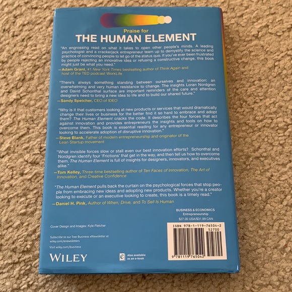The Human Element: Overcoming the Resistance That Awaits New Ideas 1st Edition - Picture 4 of 7